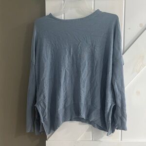 Women's Vince Camuto light blue knit flowy top
